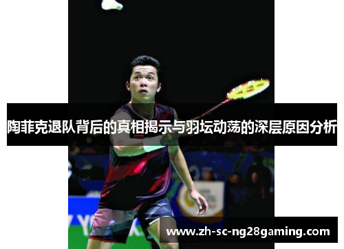 陶菲克退队背后的真相揭示与羽坛动荡的深层原因分析 陶菲克退队背后的真相揭示与羽坛动荡的深层原因分析