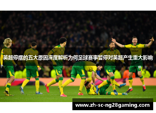 英超停摆的五大原因深度解析为何足球赛事暂停对英超产生重大影响 英超停摆的五大原因深度解析为何足球赛事暂停对英超产生重大影响